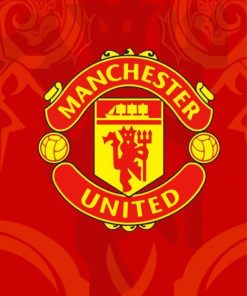 Man UTD Logo Diamond Paintings