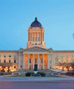 Manitoba Legislative Building Winnipeg Diamond Painting