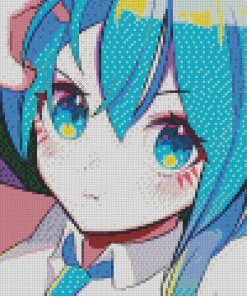 Miku Anime Diamond painting