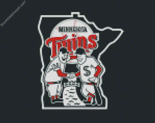 Minnesota Twins Art Diamond Painting