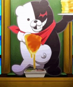 Monokuma Eating Diamond painting