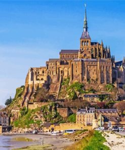 Mont St Michel Diamond Painting