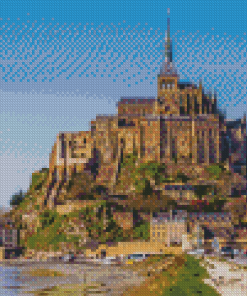 Mont St Michel Diamond Painting