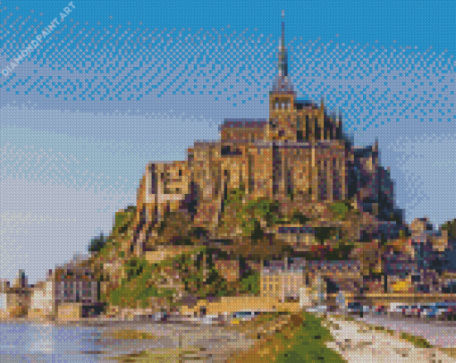 Mont St Michel Diamond Painting