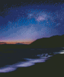 Ocean Stars At Night Diamond painting