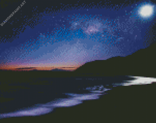 Ocean Stars At Night Diamond painting