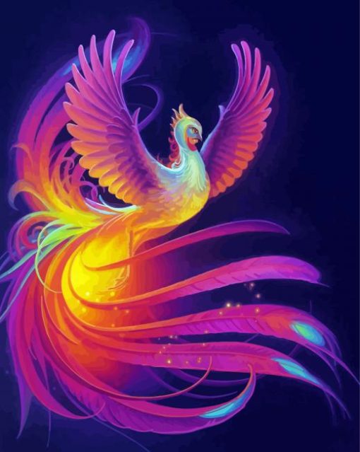 Phoenix Bird Art Diamond Painting