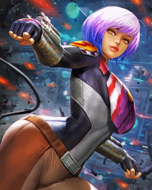 Sabine Wren Illustration Diamond Painting