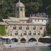 San Fruttuoso Abbey Italy Diamond Painting