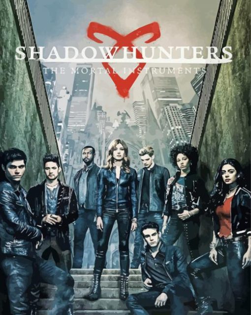 Serie Shadowhunters Diamond painting