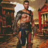 Spartacus Art Diamond Painting