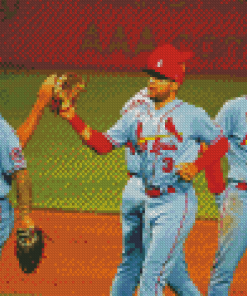 St Louis Cardinals Baseball Team Diamond Painting