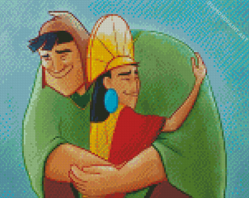 The Emperors New Groove Art Diamond Painting