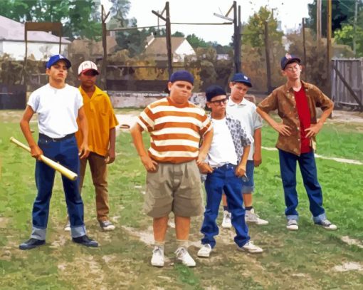 The Sandlot Characters Diamond Painting