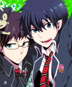 Yukio And Rin Diamond Painting