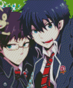 Yukio And Rin Diamond Painting