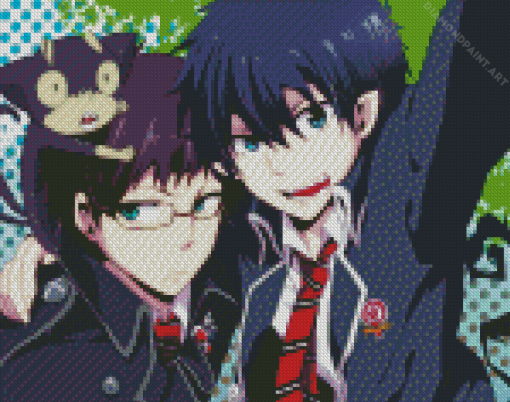 Yukio And Rin Diamond Painting