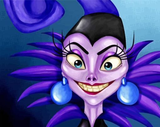 Yzma Disney Character Art Diamond Painting