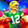 Abstract Green Bay Packers Diamond Painting