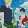 Aesthetic Banana Fish Diamond Painting