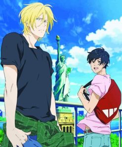 Aesthetic Banana Fish Diamond Painting