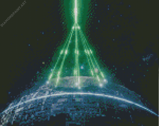 Aesthetic Death Star Diamond painting