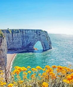 Aesthetic Etretat Diamond Painting