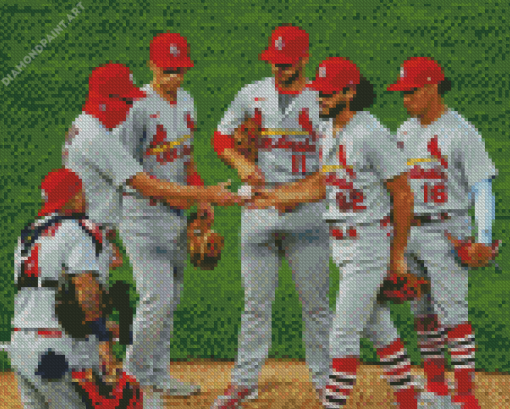 Aesthetic Louis Cardinals Diamond Painting