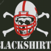 Aesthetic Nebraska Huskers Blackshirts Diamond Painting