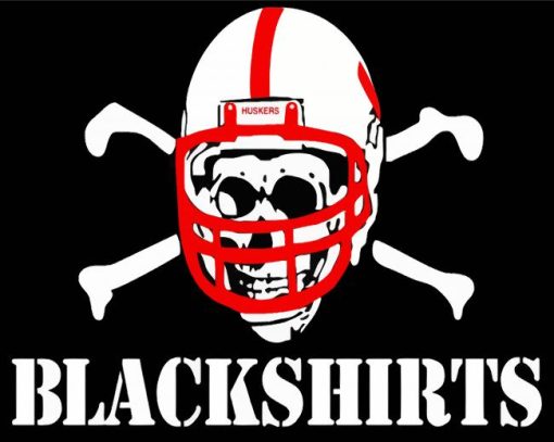 Aesthetic Nebraska Huskers Blackshirts Diamond Painting