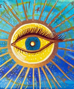 aesthetic Third Eye Illustration Diamond painting