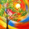 Aesthetic Abstract Tree Diamond Painting