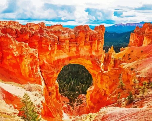 Aesthetic Bryce Canyon Diamond Painting