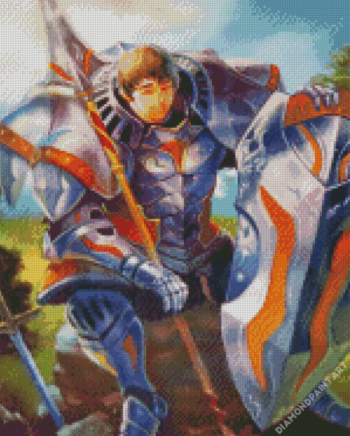 Aesthetic Fire Emblem Illustration Diamond painting