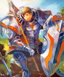 Aesthetic Fire Emblem Illustration Diamond painting