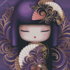 Aesthetic Japanese Doll Diamond Painting