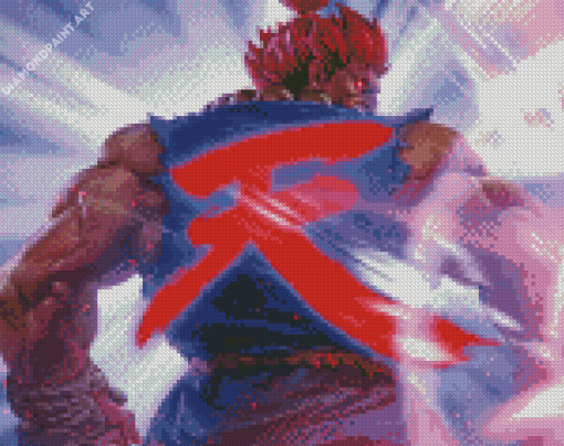 Akuma Back Diamond painting