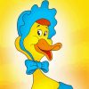 Baby Huey Cartoon Diamond Painting