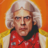 Back To The Future Actor Diamond Painting