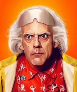 Back To The Future Actor Diamond Painting