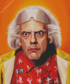 Back To The Future Actor Diamond Painting