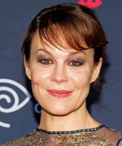 Beautiful Helen Mccrory Diamond painting