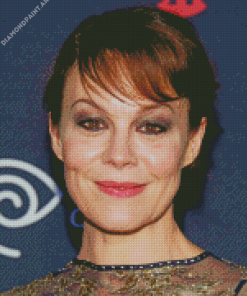 Beautiful Helen Mccrory Diamond painting