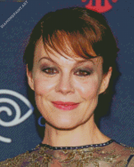 Beautiful Helen Mccrory Diamond painting