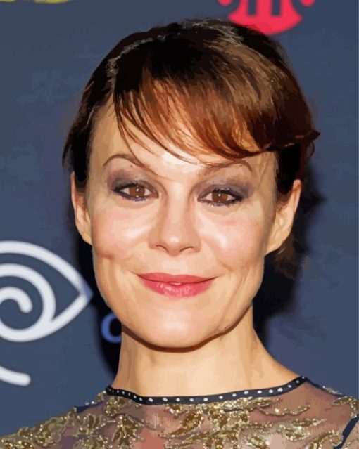 Beautiful Helen Mccrory Diamond painting