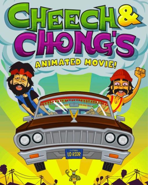 Cheech And Chong Animated Movie Diamond painting