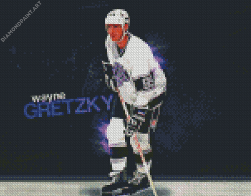 Cool Wayne Gretzky Diamond Painting