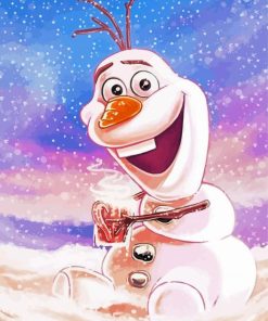 Cute Olaf Diamond Painting