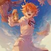 Cute Promised Neverland Character Diamond Painting