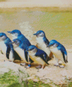 Fairy Penguins Diamond Painting